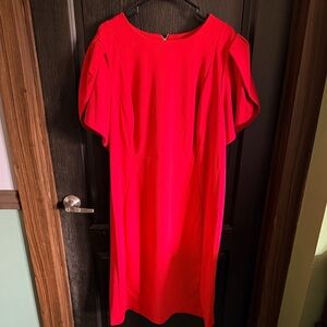 Calvin Klein Bold Red Dress